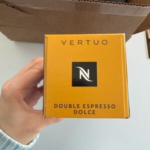 Nespresso Vertuo Double Espresso Dolce in Gold